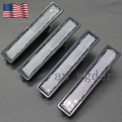 4PCS Clear Bumper Side Marker Light Lamp For 1984-1991 BMW E30 3 Series New • $22.09