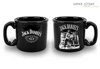 Jack Daniels Coffee Mug Campfire Style Ceramic Glazed Mug • $29.95