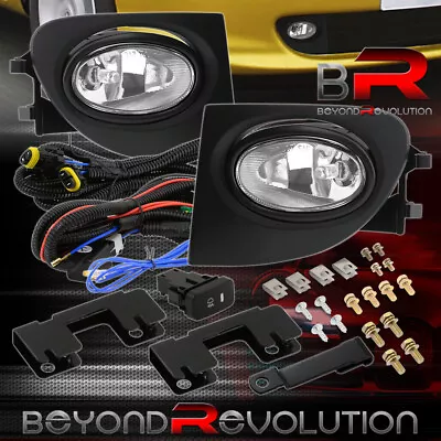 For 2002-2005 Honda Civic Si EP3 Clear Fog Light Driving Lamps + Wiring Harness • $39.99