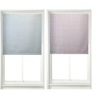 2ft3ft5ft Damask Window Roller Blinds Trimmable Curtains Easy Fit Blind • £12.39