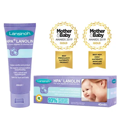 Lansinoh Lanolin Sore Cracked Nipple Soothing & Protect Cream Breastfeeding Mum  • £11.98
