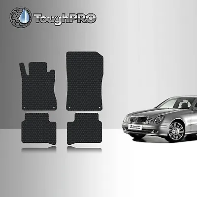 ToughPRO Floor Mats Black For Mercedes-Benz E Class Sedan All Weather 2003-2009 • $69.95