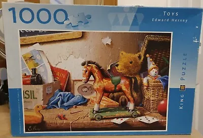 Toys (Edward Hersey) - 1000pc Jigsaw By King Puzzle • £2.50