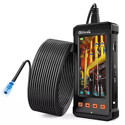 Industrial Endoscope Borescope Camera For Pipe Sewer Drain Plumbing Inspect 50FT • $149.02