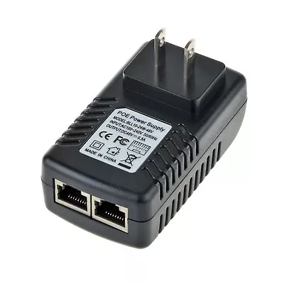48V 0.5A PoE Injector Power Adapter For Mitel 5212 5224 5312 50004890 IP Phone • $9.85