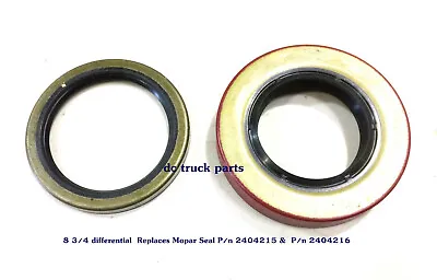 MOPAR 8 3/4 REAR AXLE Seal Set Inner & Outer 1965-72 Truck & Car D100 Van A100 • $12.75