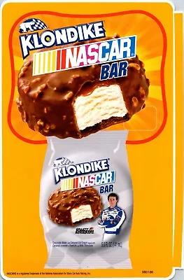 Vintage Good Humor Pricing Sticker 5 X7  Klondike Krunch Ice Cream NASCAR  • $9.99