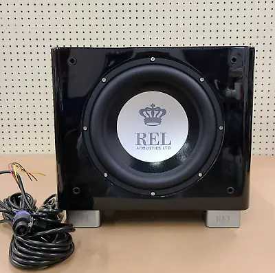 REL - T/9X 10  Powered Subwoofer - Black (Used No Box) #0624 • $899