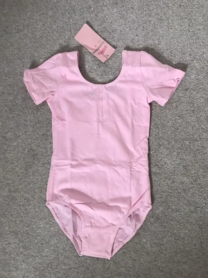 £5 • Buy Girls Short Sleeve Ballet Dance Leotard Stretchy Gymnastics Dancewear, Cotton