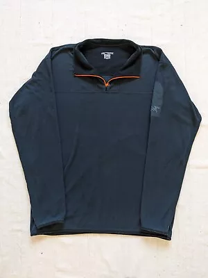 Arc'teryx Covert 1/4 Zip Polartec Fleece Pullover XXl 2XL Blue Sweater • $59.87