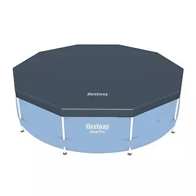 Bestway Round 10' Pool Cover For Above Ground Pools (Cover Only) (Open Box) • $14.97