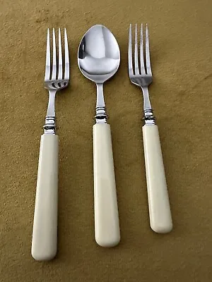 (3) Piece Setting Cottage (Retired) Stainless  By Martha Stewart Collection • $23.75
