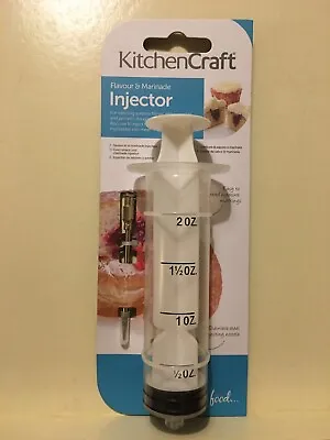 Brand New KitchenCraft Cooking Marinade And Flavour Sauce Syringe/Meat Injector • £3