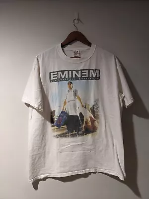 Vintage 2000 Eminem Marshall Mathers LP Album Promo White X-Large T-Shirt • $299.99