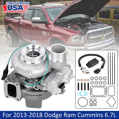 Turbo Turbocharger For 2013-2018 Dodge Ram Cummins 6.7L Holset 3799840H 5326055 • $999.88