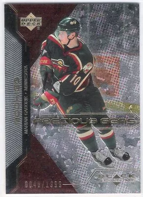 2000-01 Black Diamond Precious Gems Rookies Marian Gaborik #0046/1999 • $7