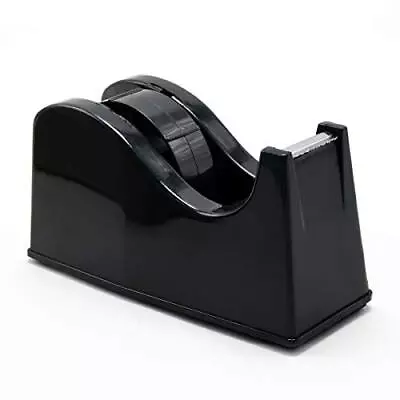 Desktop Tape Dispenser Adhesive Roll Holder Fits 1  & 3  Core With Weighted N... • $14.92