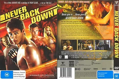 151 A NEW SEALED DVD Region 4 NEVER BACK DOWN • $15.80