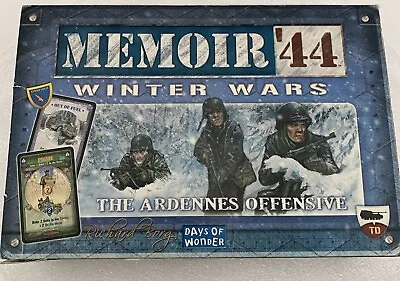 Days Of Wonder Memoir '44 Winter Wars Expansion Box The Ardennes Offensive • $24.99