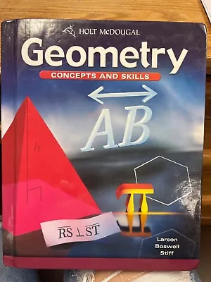 Geometry Concepts And Skills Mcdougal Littell Student Edition 2009 • $15.99