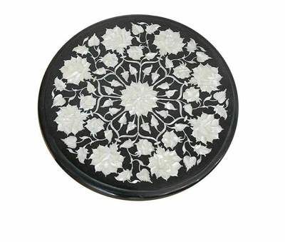 £159.68 • Buy 12  Marble Table Top Semi Precious Stones Inlay Handmade Work Decor
