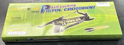 Cobra Crossbow Self-Cocking Pistol Crossbow C3032 Tactical 80lbs • $49.99