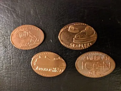 4 Royal Caribbean Cruise Anthem Seas Pressed Elongated Penny Pennies • $0.69