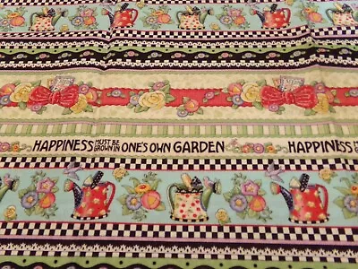 30  X 22  Mary Engelbreit  Happiness Must Be Grown  Plus  Vintage  2002 #6377 • $10.89