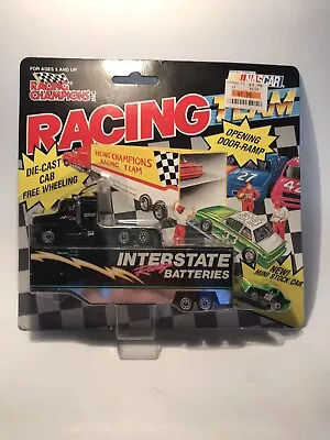 1991 Racing Champions Team Hauler With Mini Stock Car Interstate Batteries  • $8.99