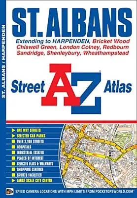 St Albans Street Atlas (London Street Atlases) By Geographers' A-Z Map Company • £9.99