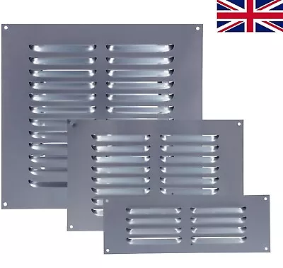 Aluminium Louvre Air Vent / Air Grill Used For Ventilation • £6.95