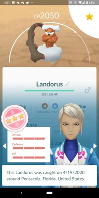 $7.99 • Buy Landorus Normal ✔ TRADE ✔ Pokemon ✔ NON SHINY ✔ Legendary ✔ GO