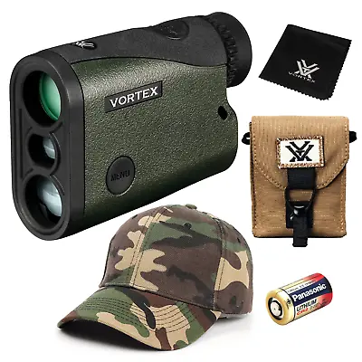 Vortex Optics Crossfire HD 1400 Laser Rangefinder W/ Free Camo Forest Hat Bundle • $199