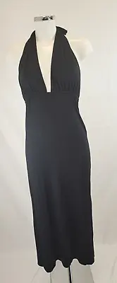 NWT Oasis Black Viscose Multiway Midi Dress Size Small UK • £7.99