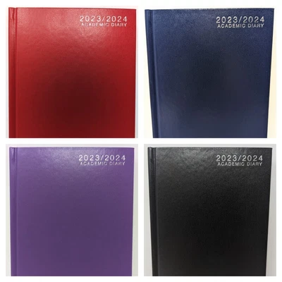 £4.99 • Buy A5 Hardback Academic Diary - Day A Page DAP - 2023-2024 - Student Planner