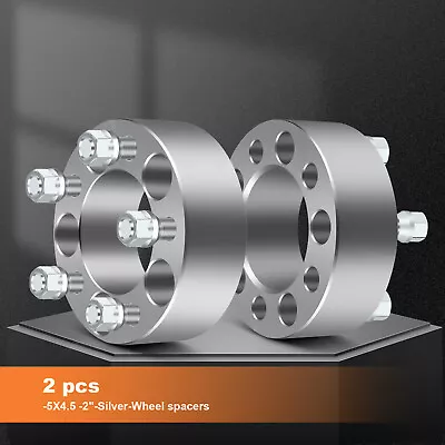 2x 2  5x4.5 Wheel Spacers 1/2 X20 Thick For Ford Ranger Explorer Jeep Cherokee • $48.65