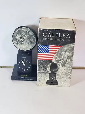 Galilea Moon Phase Clock Vintage Appollo XL NIB • $199