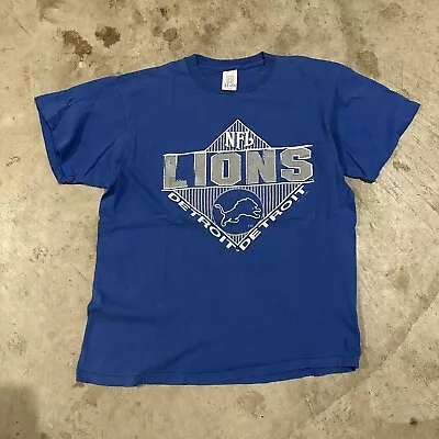 Vintage Detroit Lions Shirt 90’s Size Large NFC North Champs • $49.99