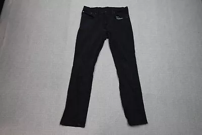 Levi's 511 Jeans Mens 32x30 Black Slim Fit Dark Wash Western Cowboy Rancher • $24.97