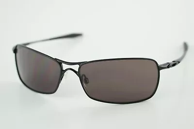 New Oakley Crosshair 2.0 Matte Black/Grey Sunglasses OO4044-04 Aviator 64-15-122 • $270