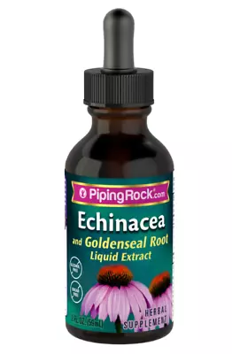 Echinacea & Goldenseal Liquid Extract Alcohol Free 2 Fl Oz (59 ML) Dropper • $14.49