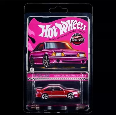 2024 Hot Wheels 24th Nationals RLC PINK 1993 Ford Mustang Cobra R PRESALE • $69.99