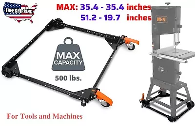 500-Pound Heavy Duty Adjustable Mobile Base For Tools And Machines • $82.99