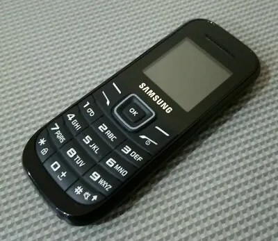 Samsung  E1200 - Black - Unlocked - Basic Easy Use Mobile Phone • £25