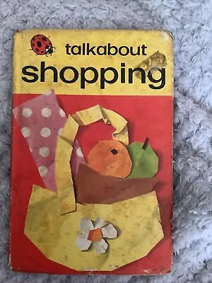 Vintage Ladybird Book Talkabout Shopping  • £2.50