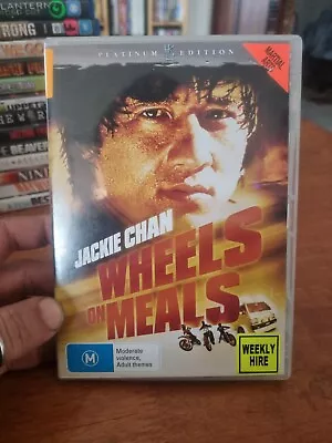 Wheels On Meals (2 Disc Platinum Edition DVD 1984) Ex Rental - D55 • $19.30