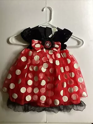 Disney Baby Brand 2T Minnie Mouse Halloween Costume Play Dress • $8.99