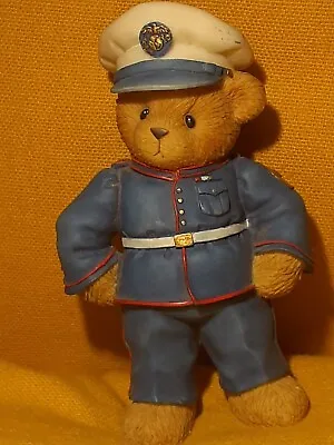 Cherished Teddies Bear Marine Figurine 2000 Priscilla Hillman      No. Ico/692 • $9.99