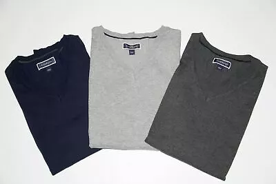 $12.95 • Buy New Club Room Men's Solid V-Neck Sweater Vest