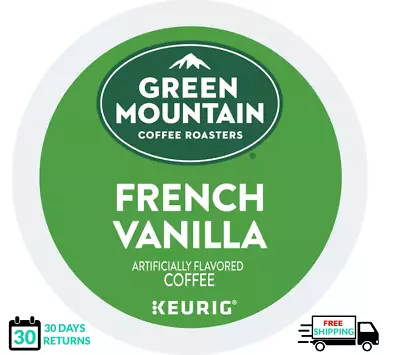$30.99 • Buy Green Mountain French Vanilla Keurig Coffee K-cups YOU PICK THE SIZE 